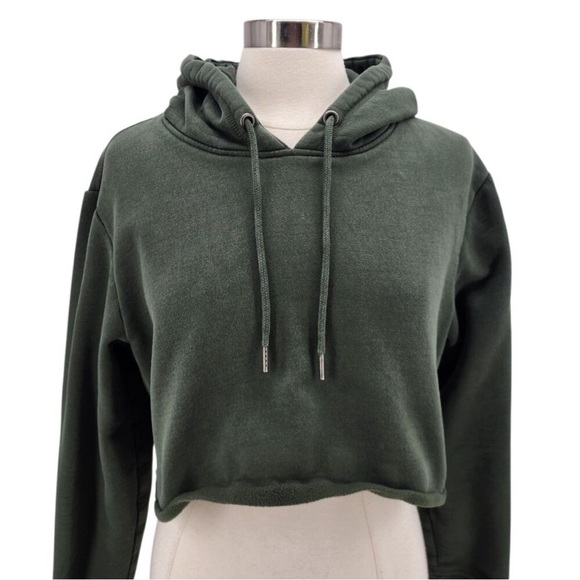 Original Favorites organic cotton custom crop hoodie - Picture 2 of 8